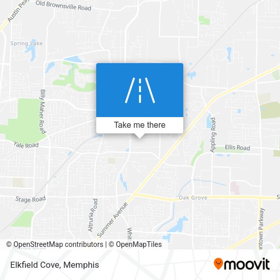 Mapa de Elkfield Cove