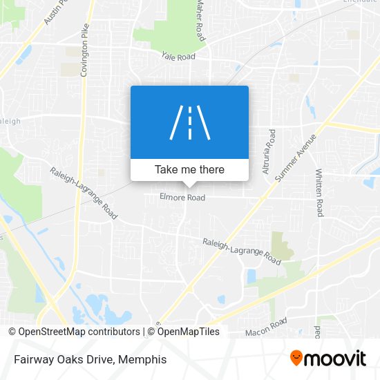 Mapa de Fairway Oaks Drive