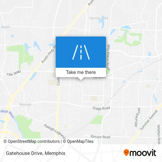Gatehouse Drive map