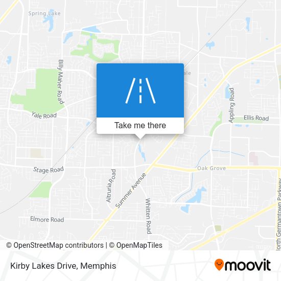 Mapa de Kirby Lakes Drive