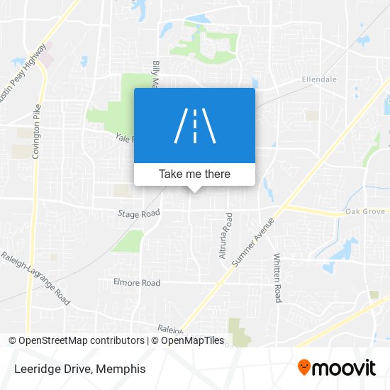 Leeridge Drive map