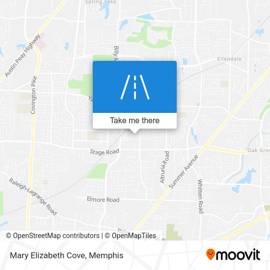 Mary Elizabeth Cove map