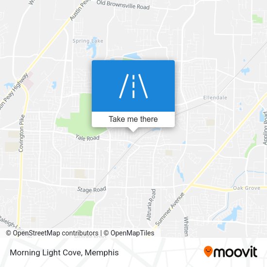 Mapa de Morning Light Cove