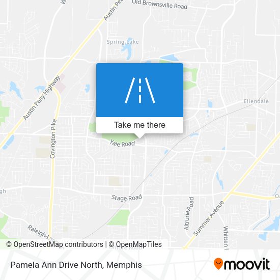 Pamela Ann Drive North map