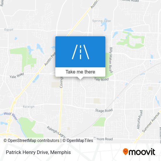 Patrick Henry Drive map