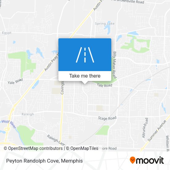 Mapa de Peyton Randolph Cove
