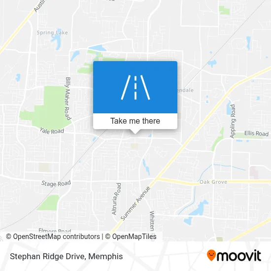 Stephan Ridge Drive map