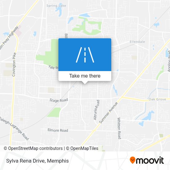 Sylva Rena Drive map