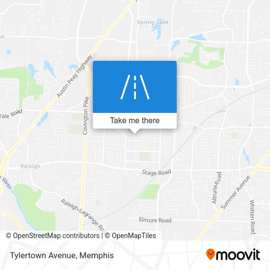 Tylertown Avenue map