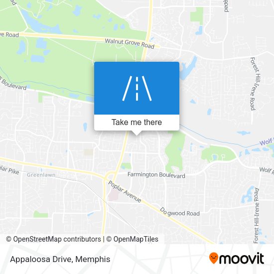 Mapa de Appaloosa Drive