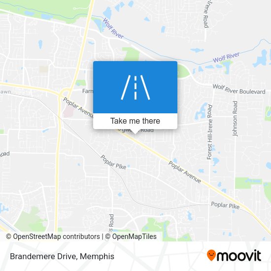 Mapa de Brandemere Drive