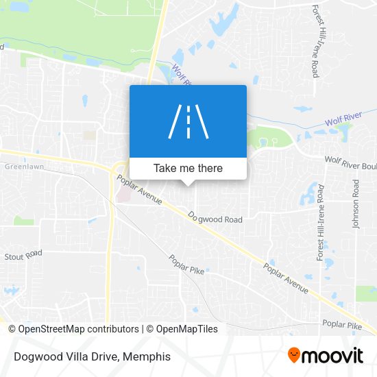 Mapa de Dogwood Villa Drive