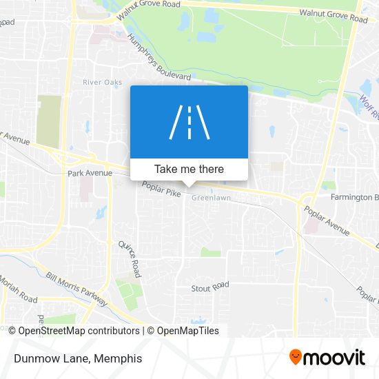 Dunmow Lane map