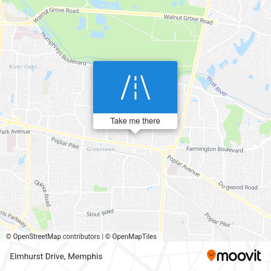 Mapa de Elmhurst Drive