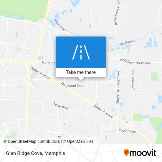 Mapa de Glen Ridge Cove