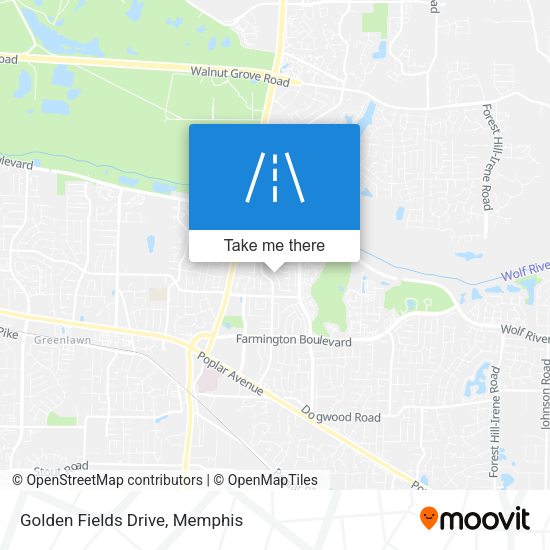 Mapa de Golden Fields Drive
