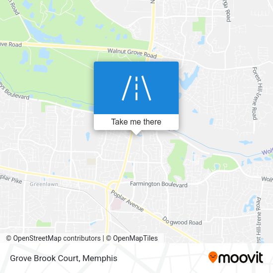 Mapa de Grove Brook Court