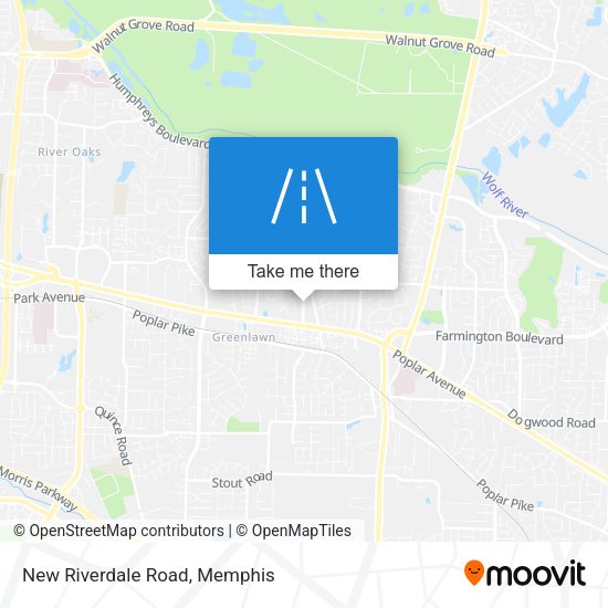 New Riverdale Road map