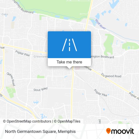 North Germantown Square map
