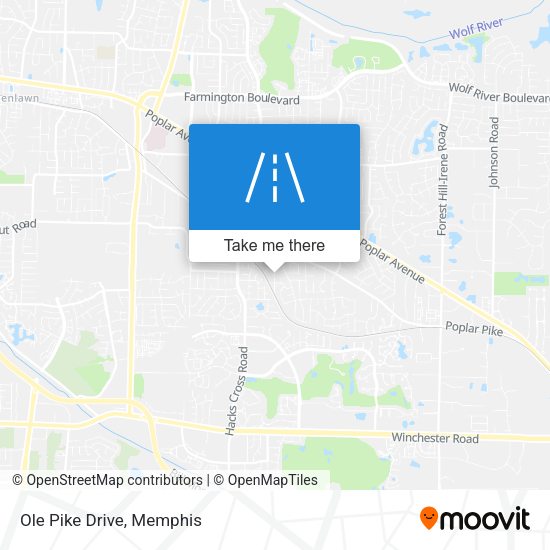 Mapa de Ole Pike Drive