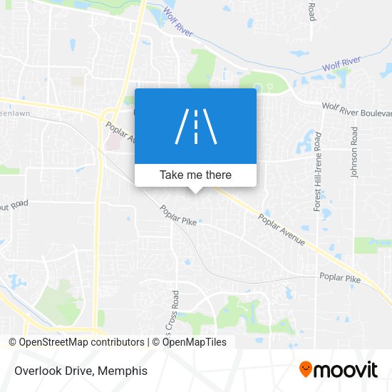 Mapa de Overlook Drive