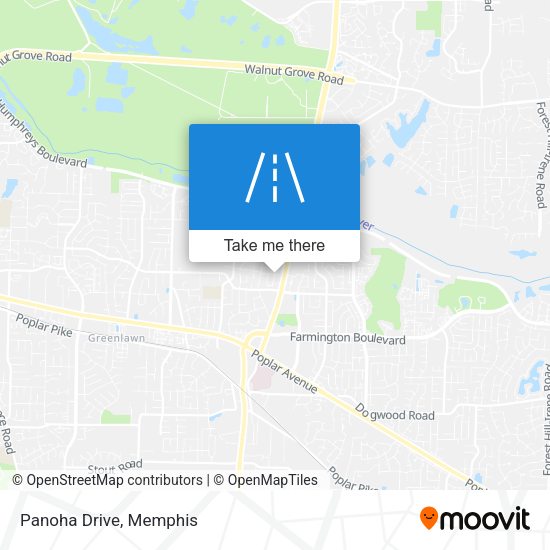Mapa de Panoha Drive