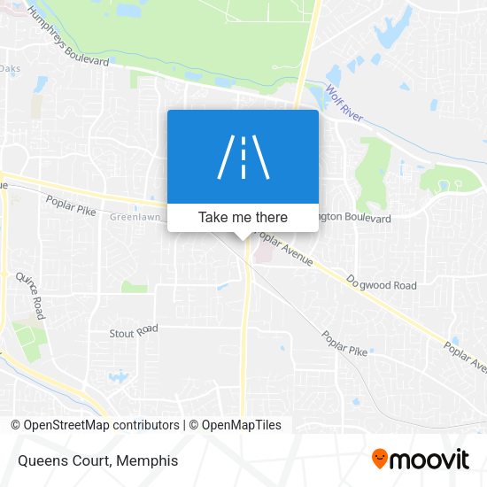 Mapa de Queens Court