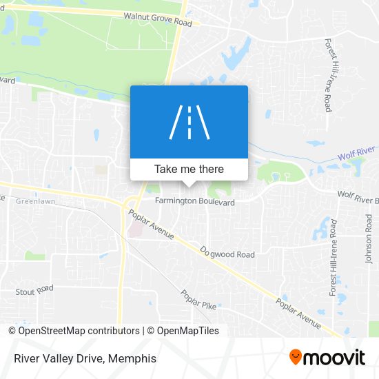 River Valley Drive map