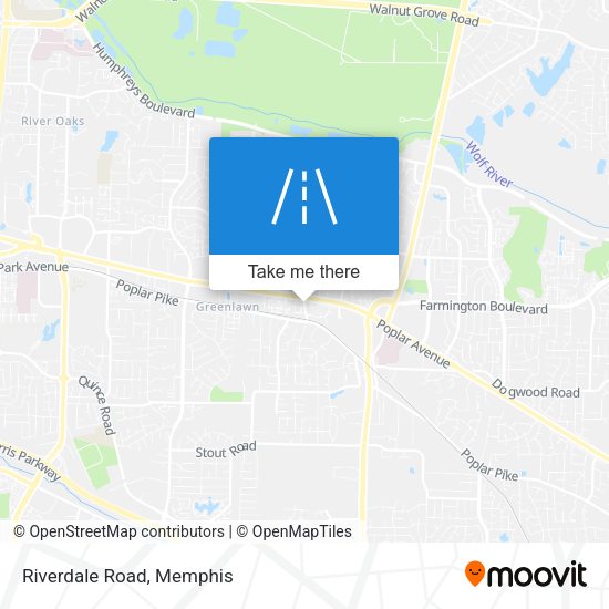 Mapa de Riverdale Road