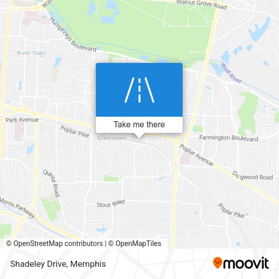 Mapa de Shadeley Drive