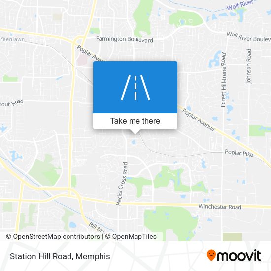 Mapa de Station Hill Road