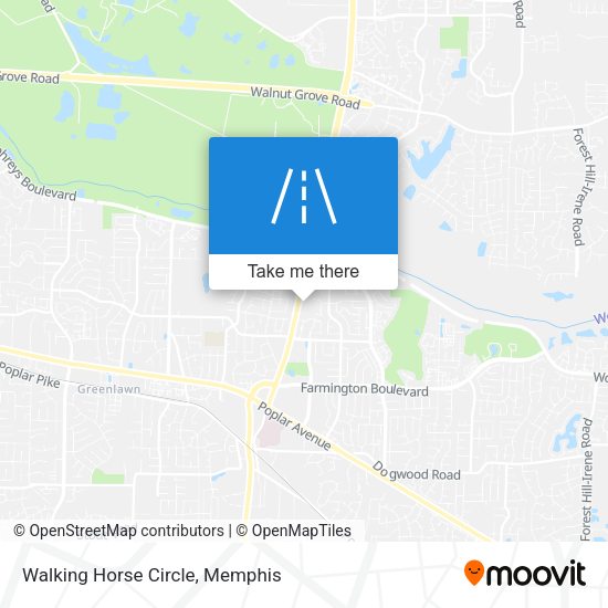 Walking Horse Circle map