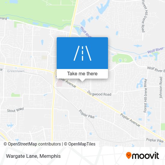 Mapa de Wargate Lane