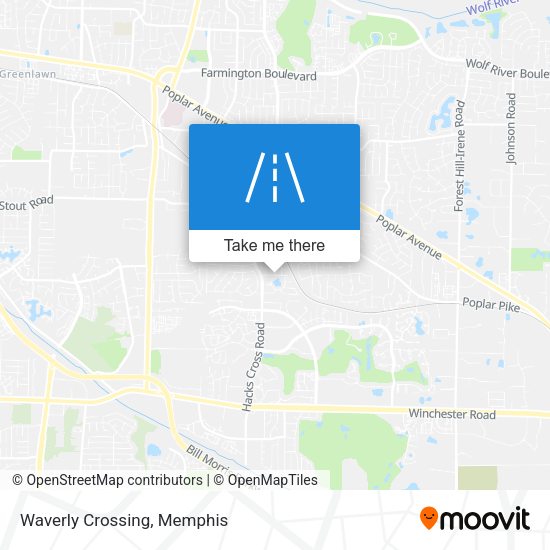 Mapa de Waverly Crossing