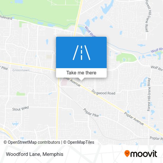 Mapa de Woodford Lane