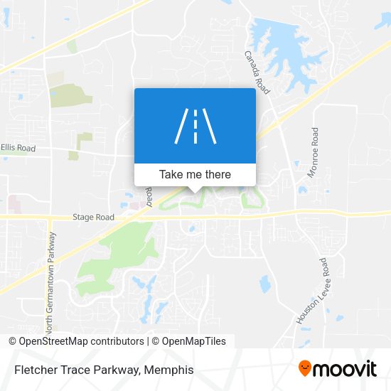Mapa de Fletcher Trace Parkway