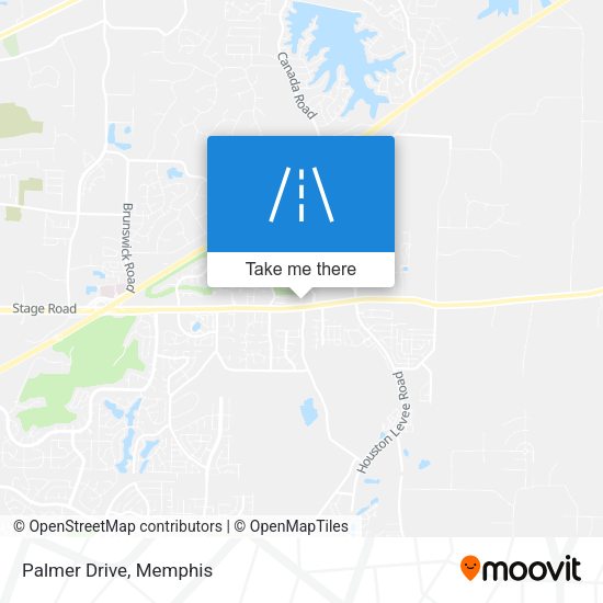 Mapa de Palmer Drive
