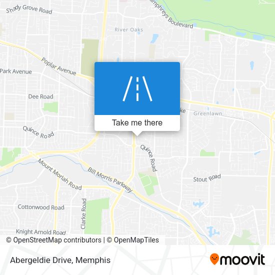 Mapa de Abergeldie Drive