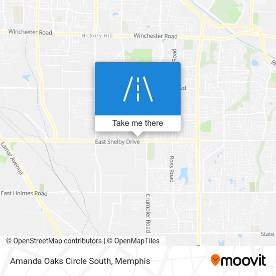 Mapa de Amanda Oaks Circle South