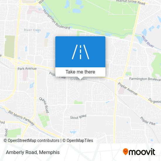Mapa de Amberly Road