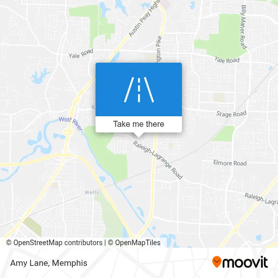 Amy Lane map