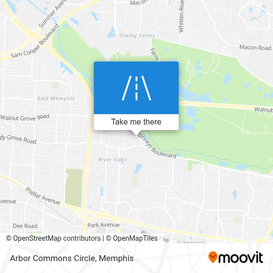 Arbor Commons Circle map
