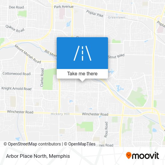 Mapa de Arbor Place North