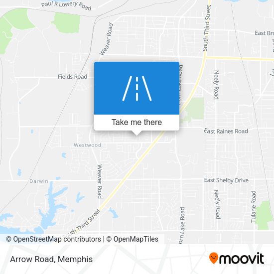 Mapa de Arrow Road