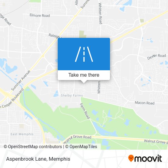 Mapa de Aspenbrook Lane