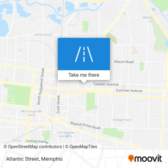 Mapa de Atlantic Street