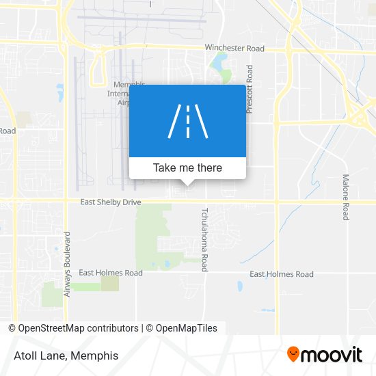 Mapa de Atoll Lane