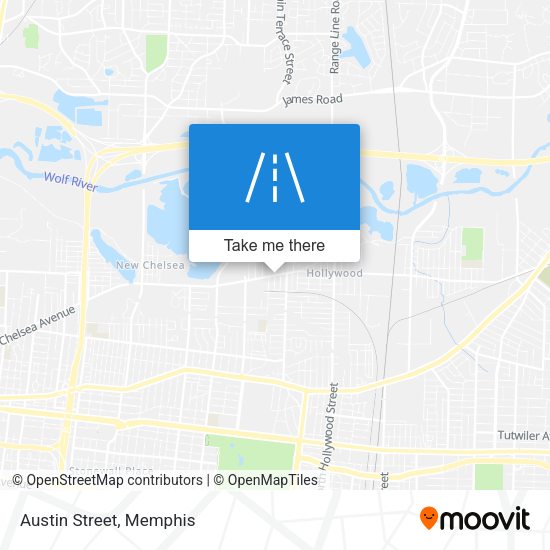 Mapa de Austin Street