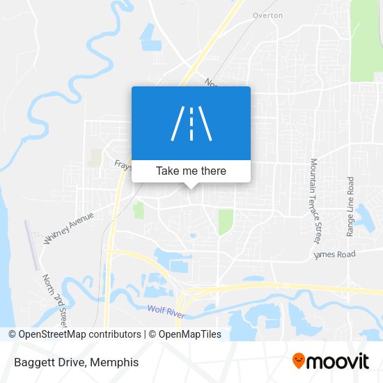 Mapa de Baggett Drive