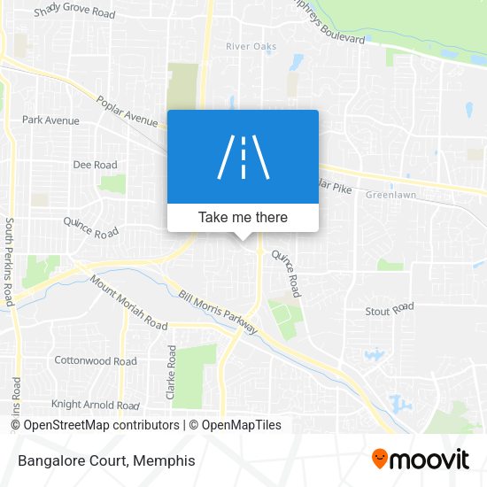 Bangalore Court map